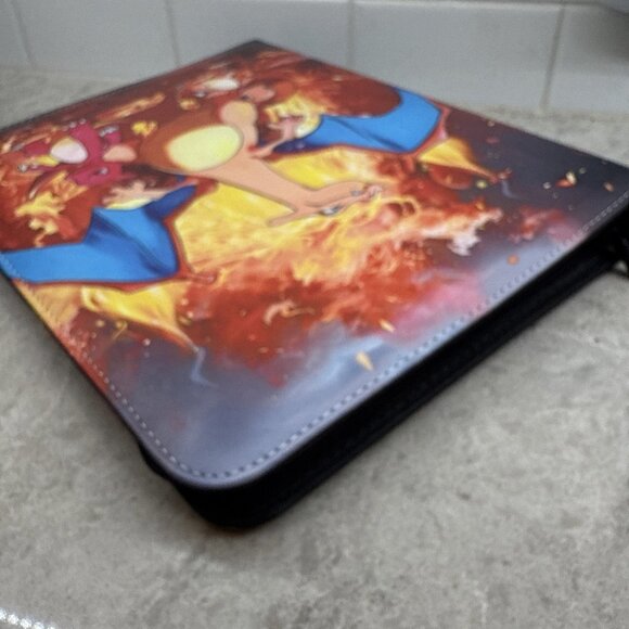 Trading Card Binder Albums Zipper Book Card Holder Card Folder For Pokemon Cards - Picture 4 of 7